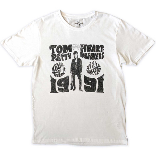 Tom Petty & The Heartbreakers Great Wide Open Tour T-Shirt - White