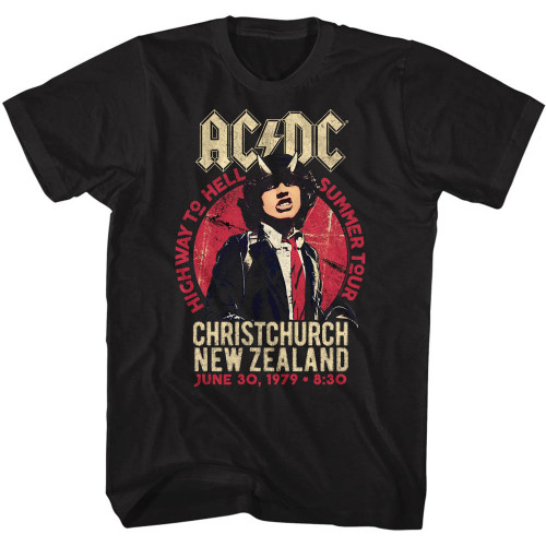 AC/DC NZ Tour T-Shirt - Black