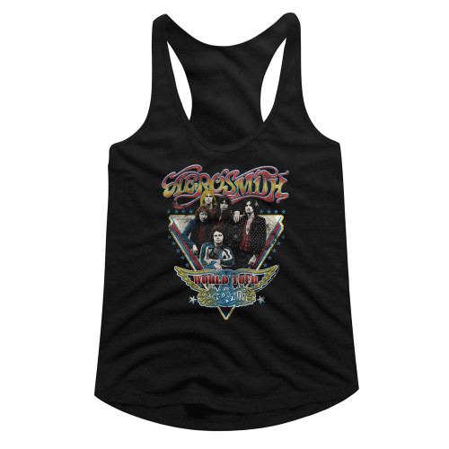 Aerosmith World Tour Women's Tank Top - Black