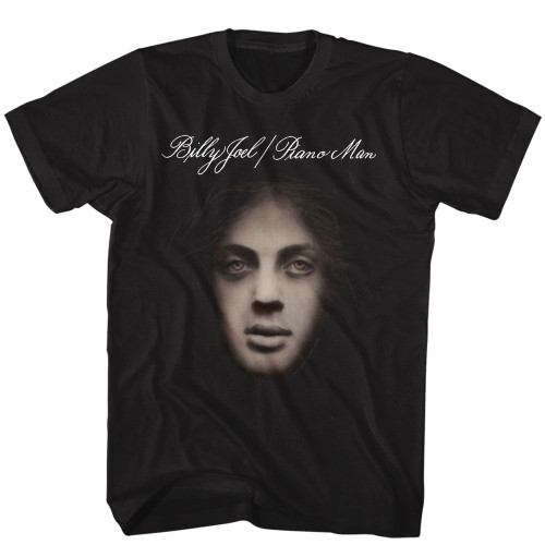 Billy Joel - Piano Man T-Shirt - Black