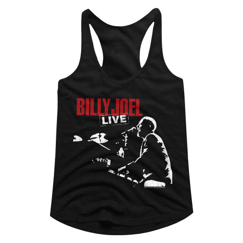 Billy Joel - 81' TOUR Ladies Tank Top - Black