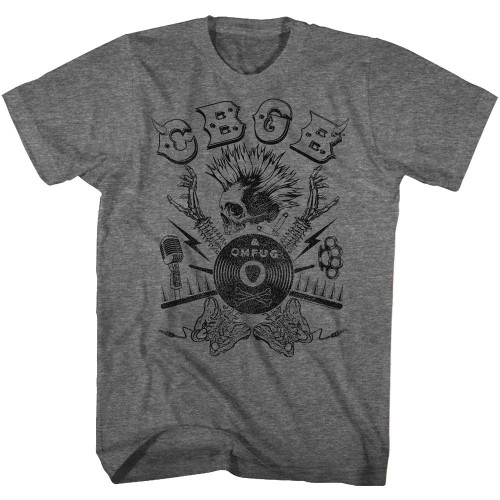 CBGB - Spin Arts T-Shirt - Smoke