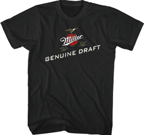 Miller Genuine Draft T-Shirt - Black