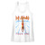 Def Leppard - He's Swimming Racerback Top - White