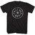 Fall Out Boy Circle Rose T-Shirt - Black