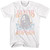 Janis Joplin Faded Art T-Shirt - White