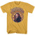 Janis Joplin Nouveau Circle T-Shirt - Ginger Yellow
