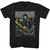 Jimi Hendrix Stars & Flowers T-Shirt - Black