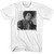 Jimi Hendrix B&W Smilin T-Shirt - White