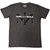 Nine Inch Nails Icon and Logo T-Shirt - Charcoal Gray