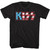 KISS - Flag Kiss T-Shirt - Black