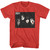 KISS - Halftone Photo T-Shirt - Red