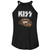 KISS - Leopard Bite Lips Rocker Tank - Black