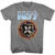 KISS - Big Blue Logo T-Shirt  - Gray