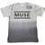 Muse Logo Dip Dye T-Shirt - Gray