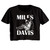 Miles Davis Playing The Trumpet Ladies Crop Top - Black