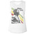 Peter Tosh - Rasta Stripes Ladies Muscle Tank - White