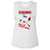 Scorpions Love At First Sting Ladies Muscle Tank - White