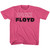 Pink Floyd - Pink White Floyd Youth T-Shirt - Pink