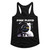 Pink Floyd Moon Ladies Racerback Top - Black