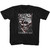 Skid Row Skull Chains Youth T-Shirt - Black