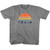 Train Sunset Youth T-Shirt - Gray