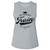 Train Crown Ladies Sleeveless Shirt - Platinum