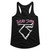 Twisted Sister - Bone Logo Ladies Racerback - Black