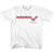 Weezer- W Streak Youth T-Shirt -White