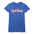 Dum Dums DDs Logo Ladies T-Shirt - Blue