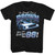 Back To The Future Doc Brown Lightning T-Shirt - Black