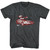 Back To The Future Doors T-Shirt - Black Heather