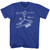 Back To The Future Flux Compression Sketch T-Shirt - Royal