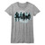 Breakfast Club Bubbles Ladies T-Shirt - Gray