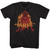 Carrie Blood and Fire T-Shirt - Black