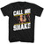 Escape from New York Call Me Snake2 T-Shirt - Black