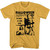 Halloween Japanese Flyer T-Shirt - Yellow