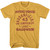 Halloween Myers House Text T-Shirt - Yellow