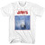JAWS Out Lined Poster T-Shirt - White