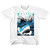 JAWS Cartoon Sharko Youth T-Shirt - White