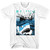 JAWS Cartoon Sharko T-Shirt - White