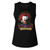 Killer Klowns Head And Logo Ladies Muscle Tank - Black