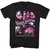 Killer Klowns Pink Collage T-Shirt - Black