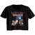 Killer Klowns In Space Ladies Crop Top - Black