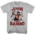 Rambo One Man One War T-Shirt - Gray