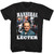 The Silence of The Lambs Hannibal Collage T-Shirt - Black