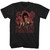 Scarface Red Palms T-Shirt - Black