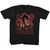 Scarface Red Palms Youth T-Shirt - Black