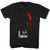 The Godfather Red & White T-Shirt - Black