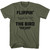 Top Gun The Bird T-Shirt - Military Green